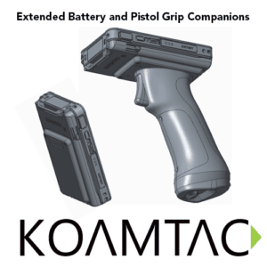 KOAMTAC Extended Battery Pistol Grip Models for Press Release